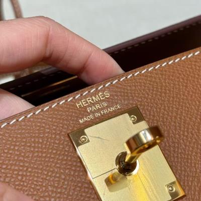 wholesale quality hermes kelly 28 epsom sellier gold ghw